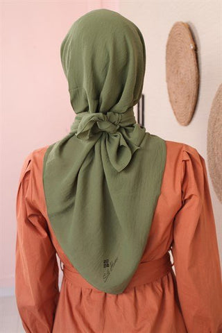 Silk Home Jazz Eşarp Çimen Yeşil 78001-10 - 463993471203 - | Silk Home