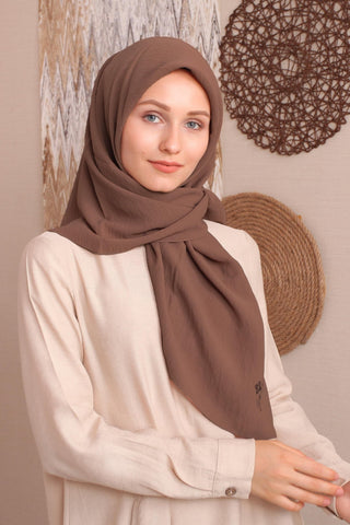 Silk Home Jazz Eşarp Kahverengi 78001-06 - 463993471203 - | Silk Home
