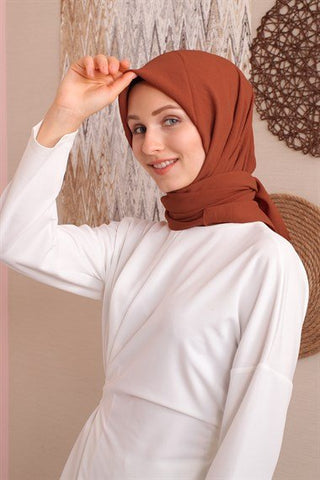 Silk Home Jazz Eşarp Kiremit 78001-24 - 463993471203 - | Silk Home