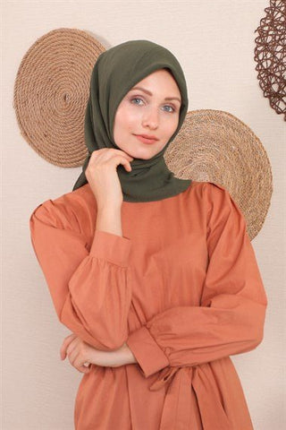 Silk Home Jazz Eşarp Koyu Yeşil 78001-09 - 463993471203 - | Silk Home
