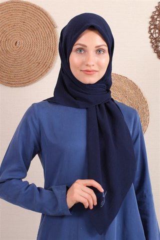 Silk Home Jazz Eşarp Lacivert 78001-17 - 463993471203 - | Silk Home