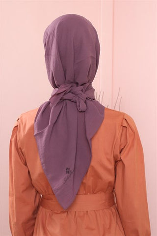 Silk Home Jazz Eşarp Mürdüm 78001-18