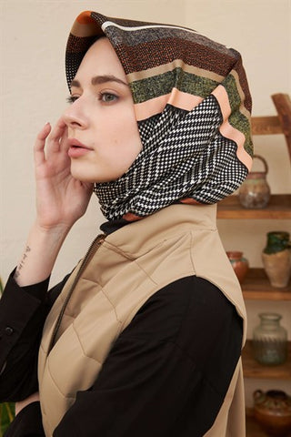 Silk Home Lotus Vest Camel L10103-01