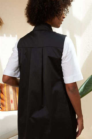 Silk Home Lotus Vest Black L10101-01