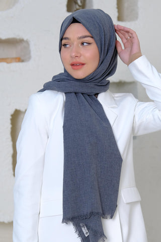 Silk Home Maxi Koton Şal Füme 70001-01