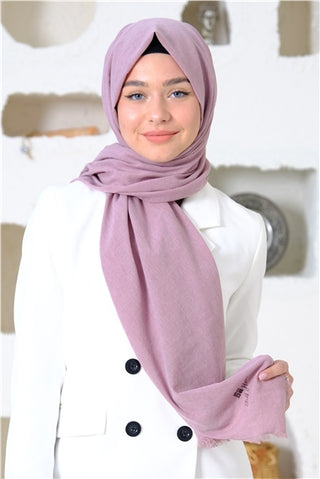 Silk Home Maxi Koton Şal Leylak 70001-14