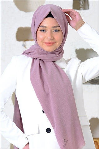 Silk Home Maxi Koton Şal Leylak 70001-14