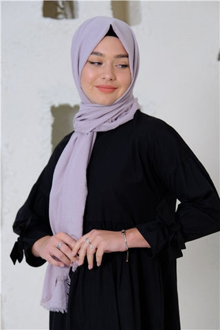 Silk Home Maxi Cotton Scarf Lilac 70001-17