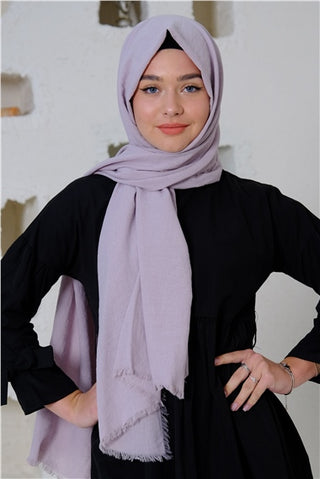 Silk Home Maxi Cotton Scarf Lilac 70001-17