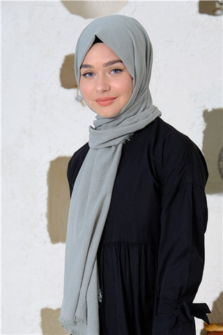 Silk Home Maxi Cotton Scarf Nile Green 70001-12