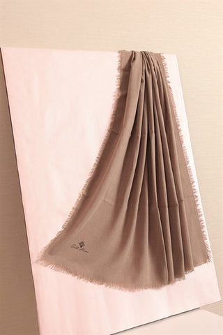 Silk Home Maxi Koton Şal Sütlü Kahve 70001-24