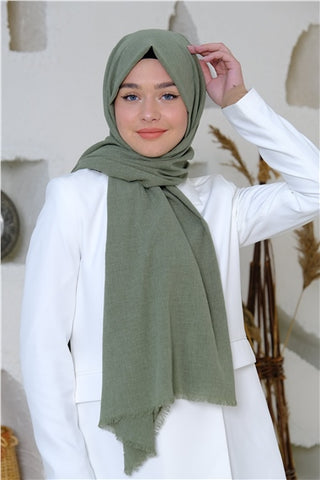 Silk Home Maxi Cotton Scarf Green 70001-05