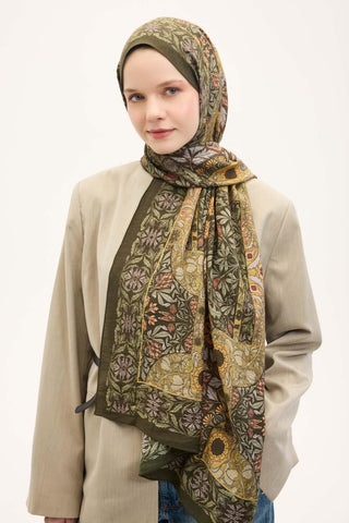 Urban Hours Harmony Navy Blue Mayda Shawl 190x70