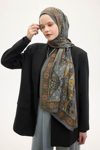 Urban Hours Harmony Navy Blue Mayda Shawl 190x70