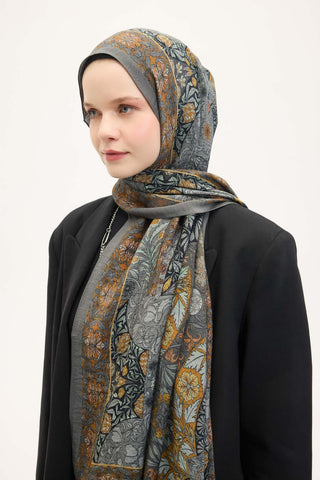 Urban Hours Harmony Navy Blue Mayda Shawl 190x70