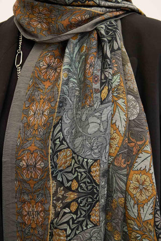 Urban Hours Harmony Navy Blue Mayda Shawl 190x70