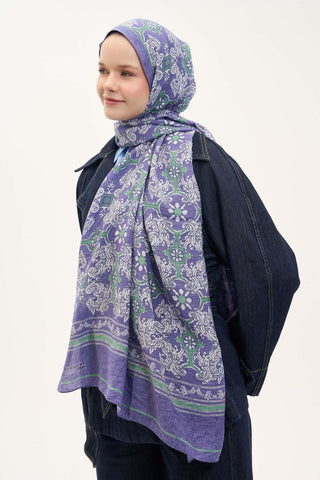 Urban Hours Luvia Morcivert Mayda Şal 190x70 - Mayda Şal - | Silk Home