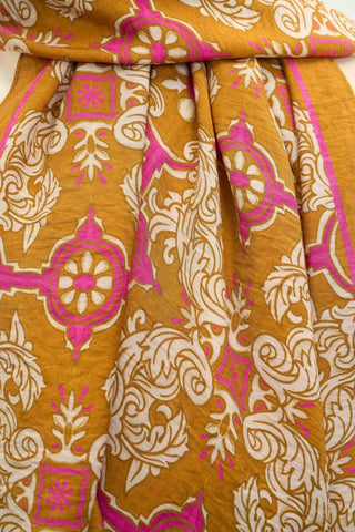 Urban Hours Luvia Taba Mayda Şal 190x70 - Mayda Şal - | Silk Home