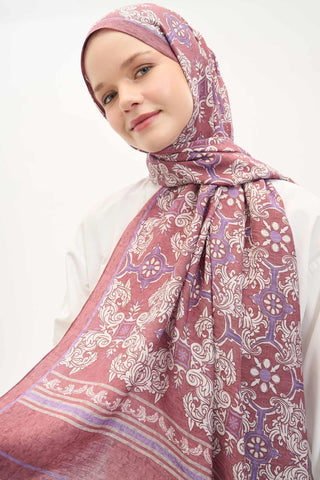 Urban Hours Harmony Navy Blue Mayda Shawl 190x70
