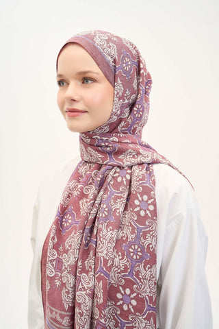 Urban Hours Harmony Navy Blue Mayda Shawl 190x70