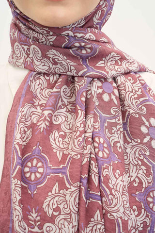 Urban Hours Harmony Navy Blue Mayda Shawl 190x70