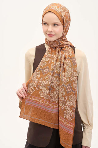 Urban Hours Luvia Tarçın Mayda Şal 190x70 - Mayda Şal - | Silk Home