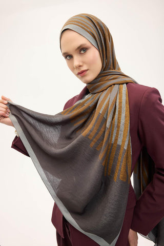 Urban Hours Orya Taba Mayda Şal 190x70 - Mayda Şal - | Silk Home