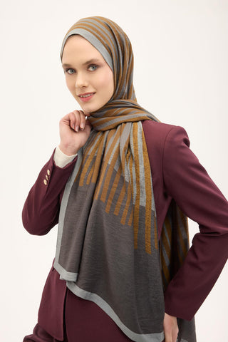 Urban Hours Orya Taba Mayda Şal 190x70 - Mayda Şal - | Silk Home