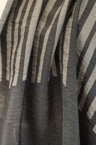 Urban Hours Orya Siyah Mayda Şal 190x70 - Mayda Şal - | Silk Home