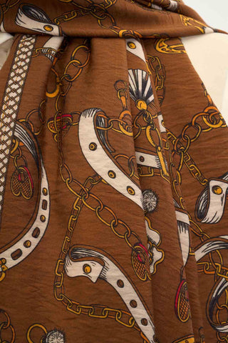 Urban Hours Liora Taba Mayda Şal 190x70 - Mayda Şal - | Silk Home