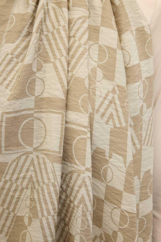 Urban Hours Elvora Bej Mayda Şal 190x70 - Mayda Şal - | Silk Home