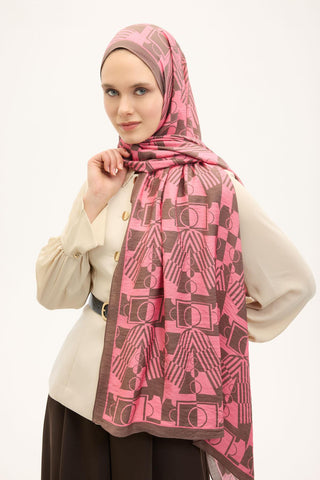 Urban Hours Harmony Navy Blue Mayda Shawl 190x70