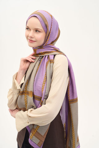 Urban Hours Harmony Navy Blue Mayda Shawl 190x70