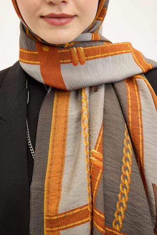 Urban Hours Harmony Navy Blue Mayda Shawl 190x70