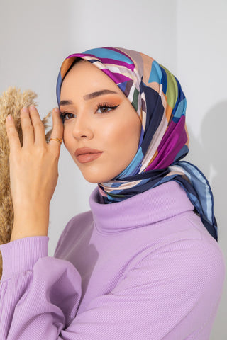 Silk Home Micro Saten Eşarp 28005-01