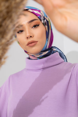Silk Home Micro Saten Eşarp 28005-01