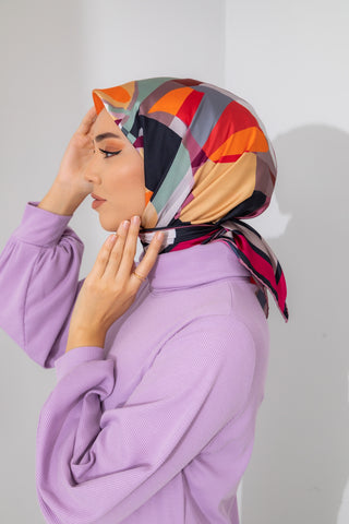 Silk Home Micro Saten Eşarp 28005-02