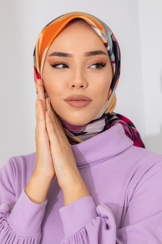 Silk Home Micro Saten Eşarp 28005-02