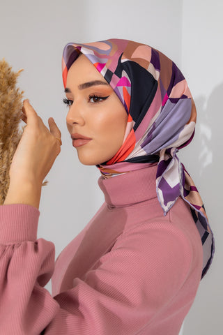 Silk Home Micro Saten Eşarp 28005-03