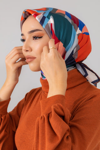 Silk Home Micro Saten Eşarp 28005-04 - 463993471203 - | Silk Home