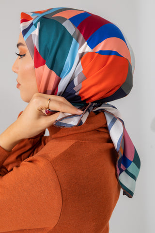 Silk Home Micro Saten Eşarp 28005-04 - 463993471203 - | Silk Home