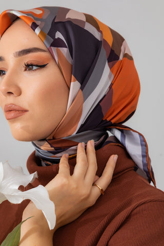 Silk Home Micro Saten Eşarp 28005-05 - 463993471203 - | Silk Home