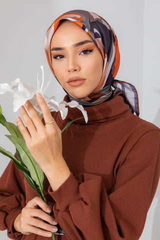 Silk Home Micro Saten Eşarp 28005-05 - 463993471203 - | Silk Home
