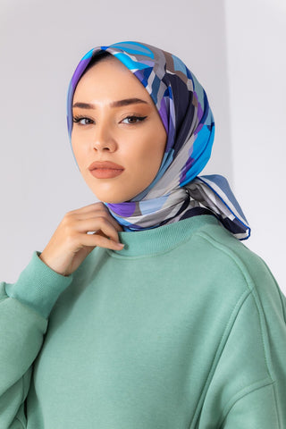 Silk Home Micro Saten Eşarp 28005-08 - 463993471203 - | Silk Home