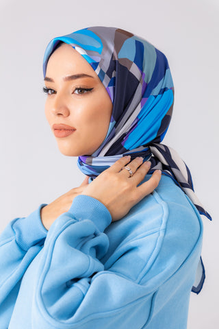 Silk Home Micro Saten Eşarp 28005-09