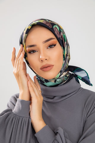 Silk Home Micro Saten Eşarp 28006-01 - 463993471203 - | Silk Home