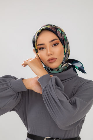 Silk Home Micro Saten Eşarp 28006-01 - 463993471203 - | Silk Home