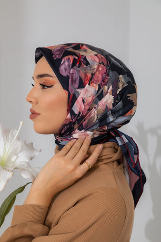 Silk Home Micro Saten Eşarp 28006-04 - 463993471203 - | Silk Home