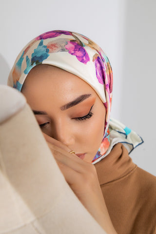 Silk Home Micro Saten Eşarp 28006-07