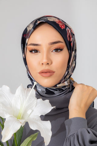 Silk Home Micro Saten Eşarp 28006-09 - 463993471203 - | Silk Home